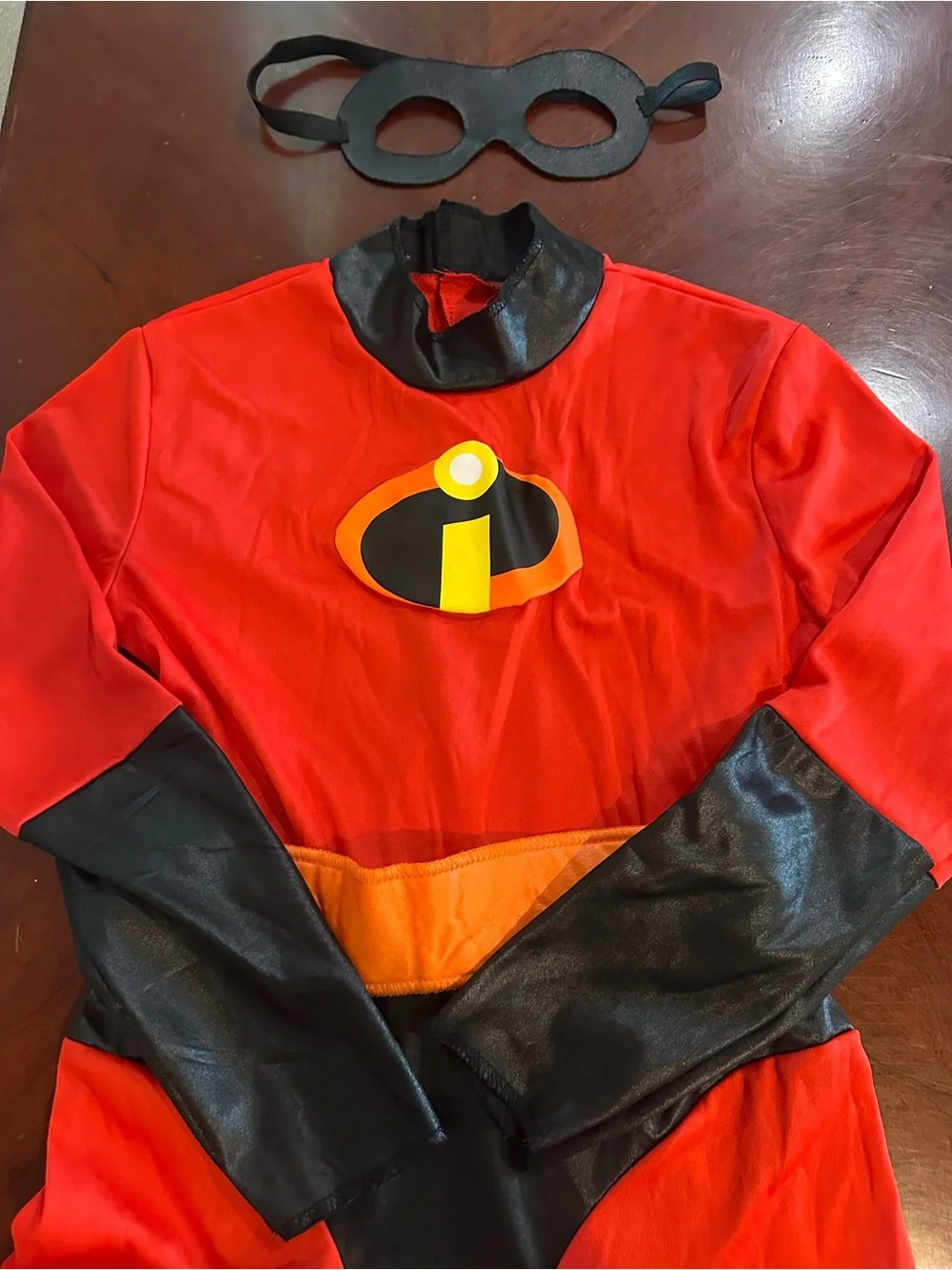 Disney Incredibles Violet Girls Costume Medium 7-8 Jumpsuit Mask